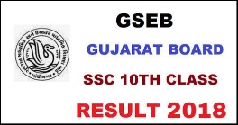 Gseb ssc result 2018