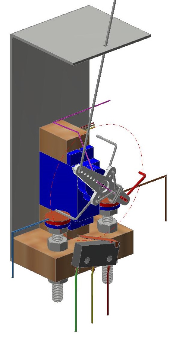 Thoughts about model railroad Turnout's servo switch locking mechanism