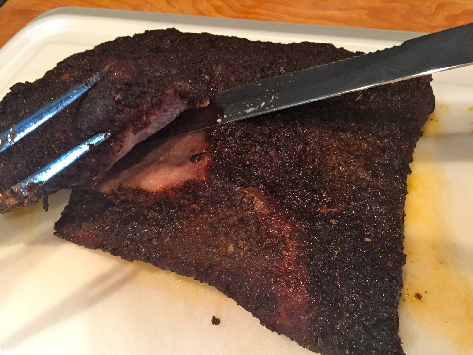 Brisket in Half the Time, GasGrilled and OvenFinished