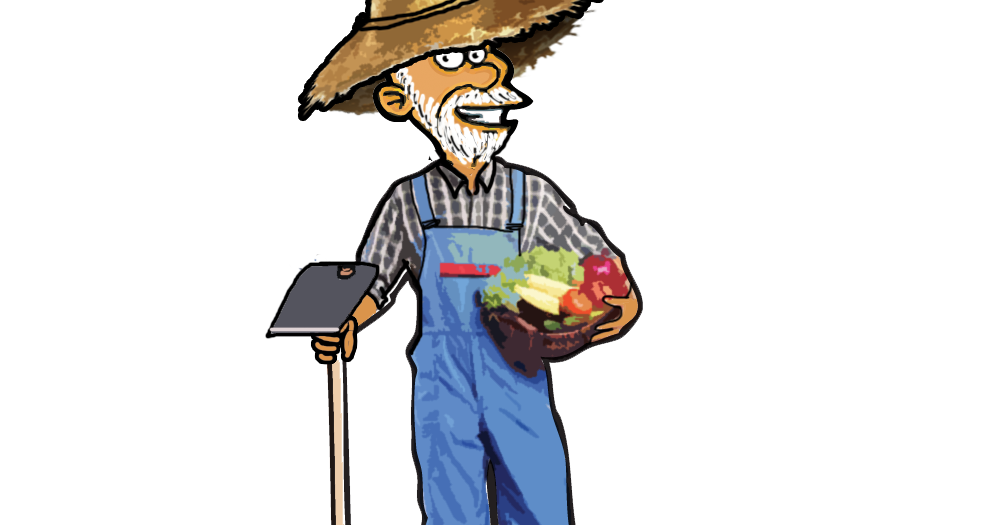 79 Gambar Pemandangan Kartun Petani