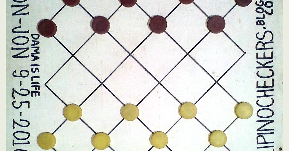 Filipino Checkers (Dama) by Archimedes Mendoza Quilet Filipino