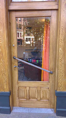 Imitatie eiken deur in de Jordaan, Amsterdam