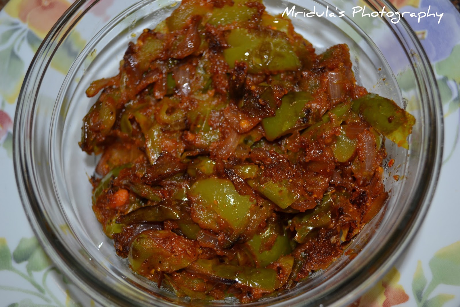 Every Day Cooking simplified... Bell Pepper/Capsicum masala curry