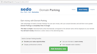 Sedo Parking Situs sumber penghasil uang di internet yang terbukti membayar Website sumber penghasil uang di internet yang terbukti membayar