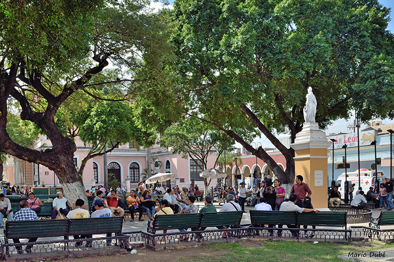 Parc au centre de Mérida