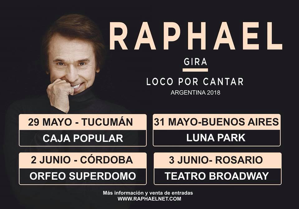 Raphael Argentina 2018