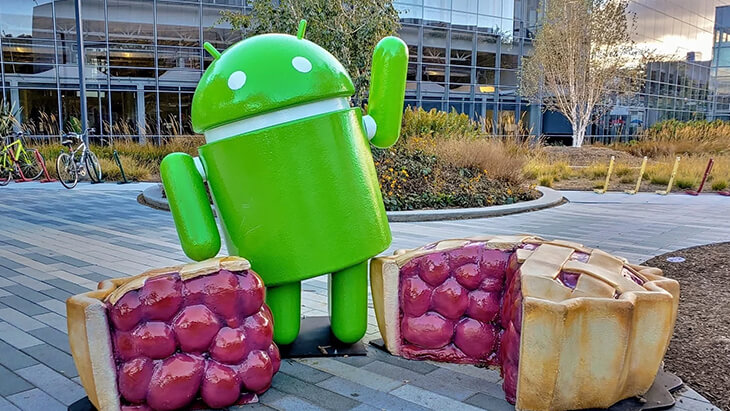 pie estatua googleplex