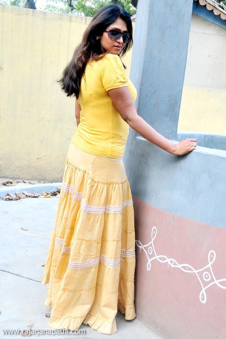 ACTRESS BHUVANESWARI SEXY LATEST PHOTO SHOOT IN YELLOW DRESS | Gateway ...