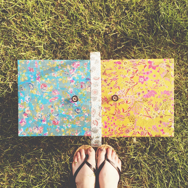 Quirky Boots The sewing box!