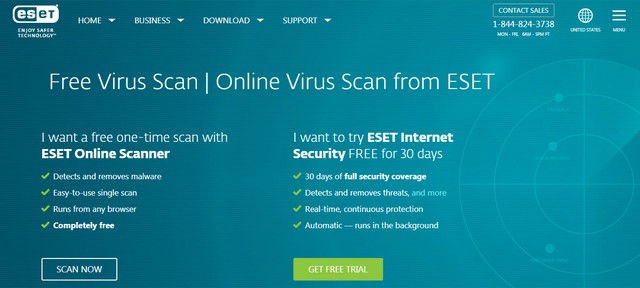ESET Free Online Scanner