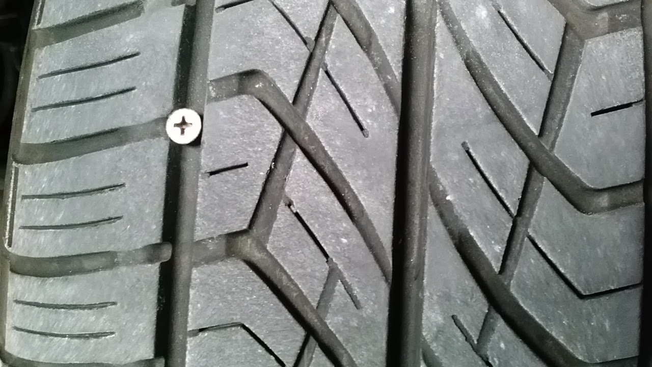 Provident Engineering Fixing a screw in the tire