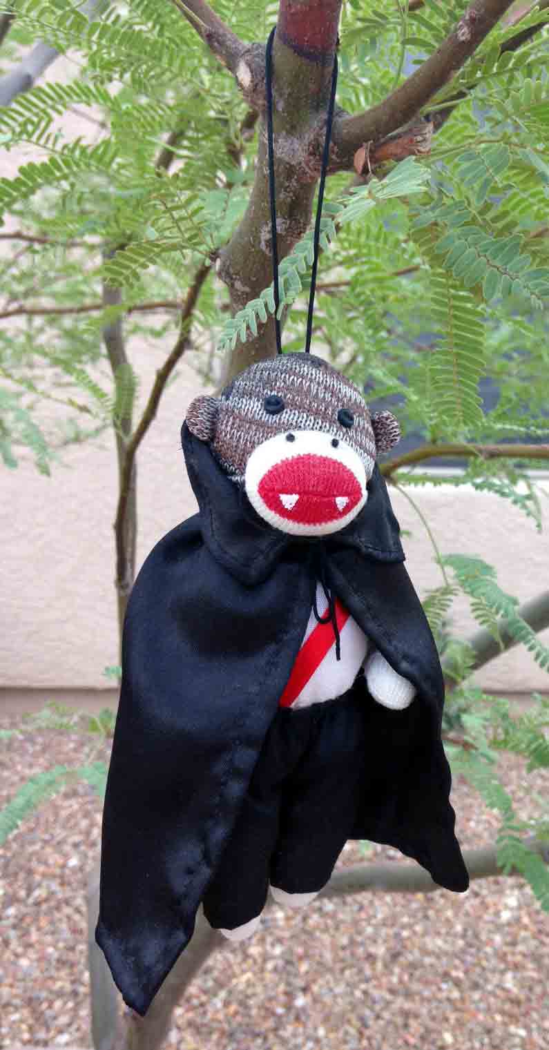 Our Epic Sock Monkey Christmas Count Sock Monkula {Another Sock Monkey