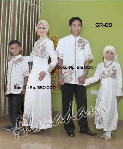 Model Baju Muslim Seragam Keluarga Modern Terbaru