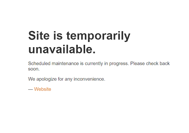 Cara Membuat Halaman Maintenance dengan CSS - Tutorial Website ...