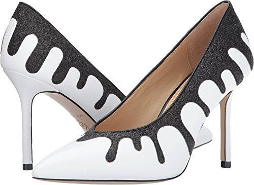 white shoe trend Katy Perry glitter pumps white shoe trend Katy Perry stiletto pumps
