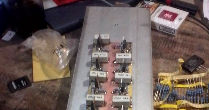 PANDUAN ILMU ELEKTRONIKA: 3. Cara Membuat Power Amplifier NAMEC (New