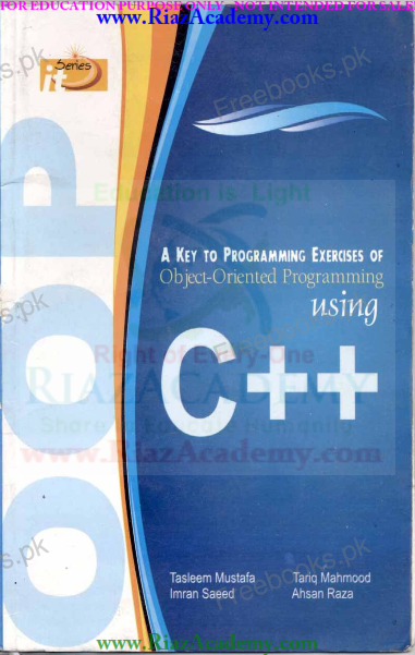 KEY to C++ (Plus Plus) - BSCS- BY IT SERIES KEY to C++ (Plus Plus) - BSCS- BY IT SERIES