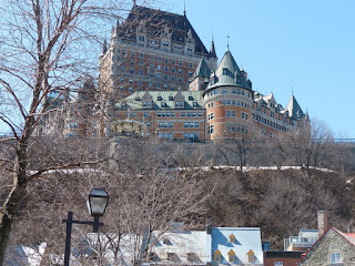 Hôtel Frontenac - Château Frontenac - Vu depuis Québec Hôtel Frontenac - Château Frontenac - Vu depuis Québec