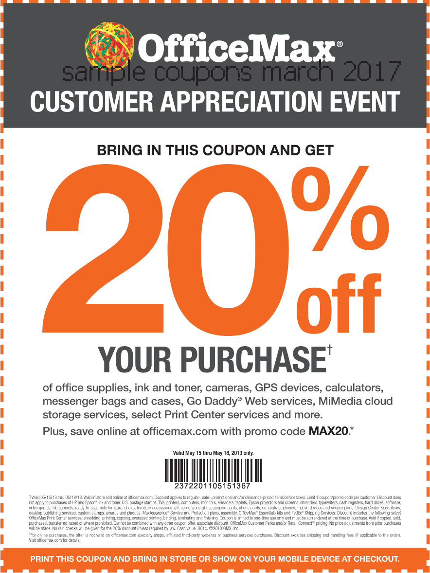 Free Promo Codes and Coupons 2022 Office Max Coupons