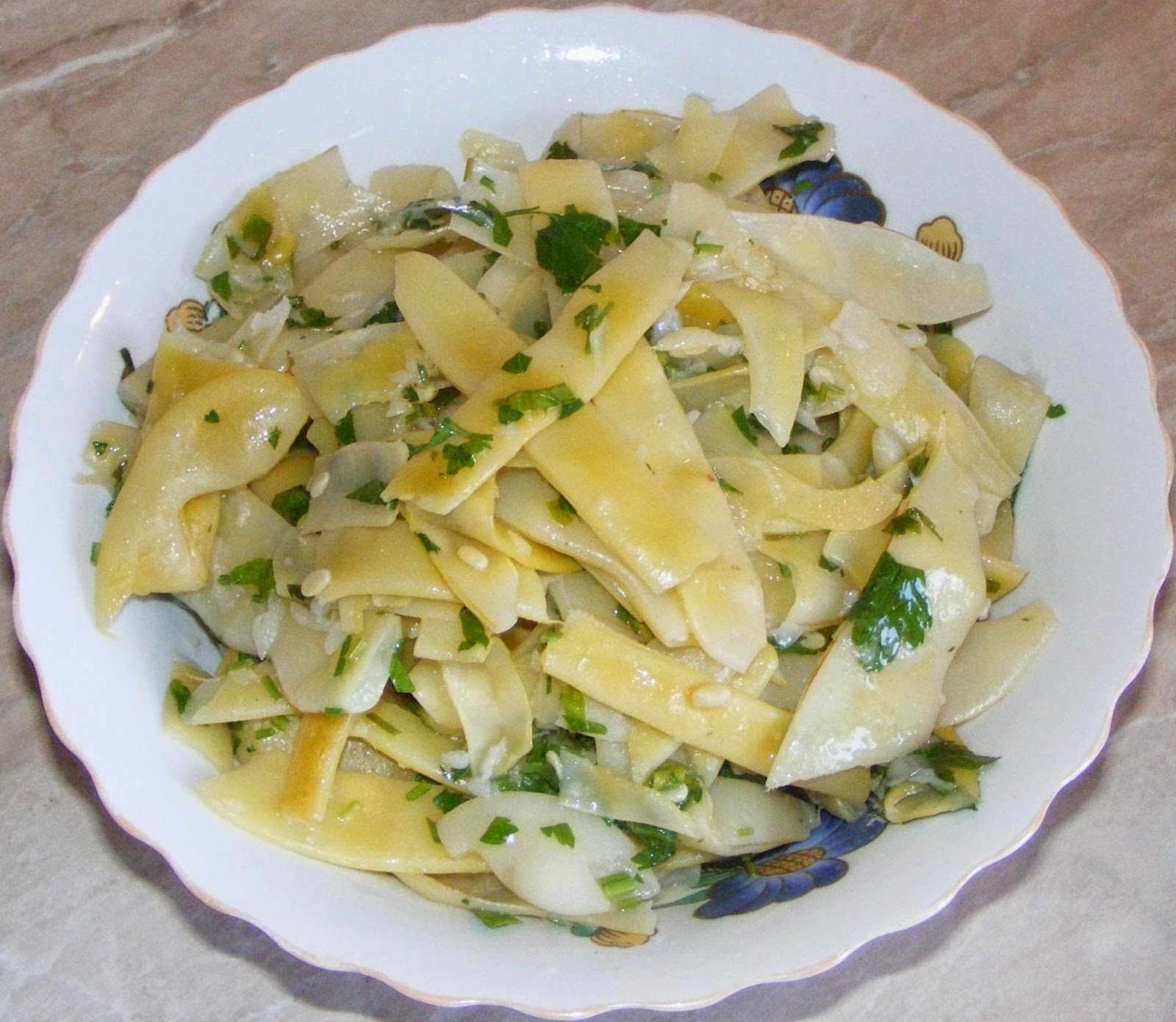 Salata de fasole verde lata reteta,