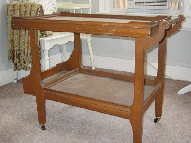 decoro sin decoro: Pintar una mesa a rayas