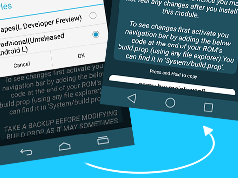 Cara Install Android Lollipop Navigation Bar Menggunakan Xposed 4.0