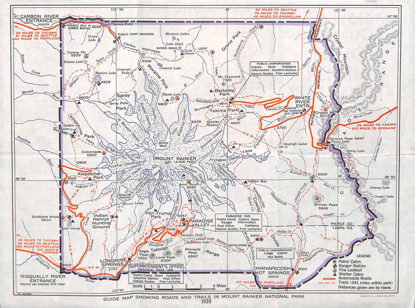 John's Island Mount Rainier National Park [1938]