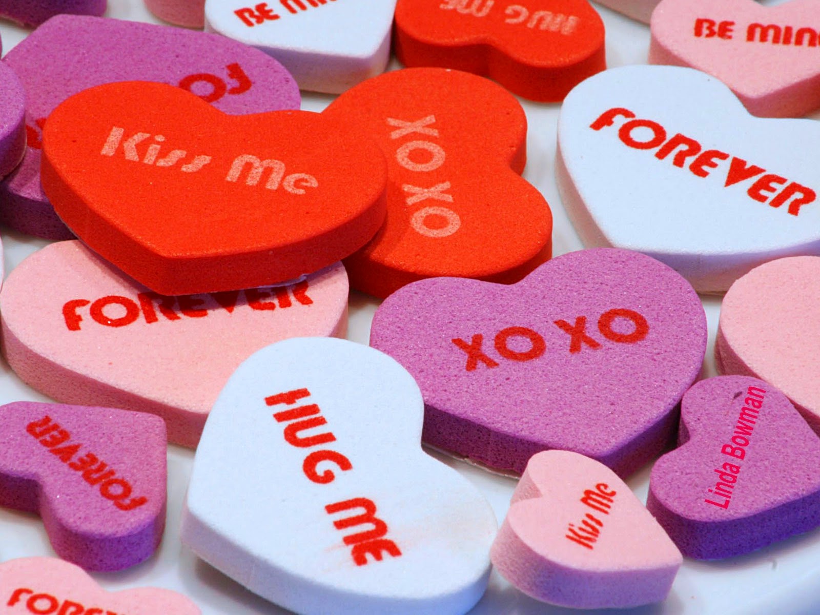 6 Wallpaper con motivo de corazón