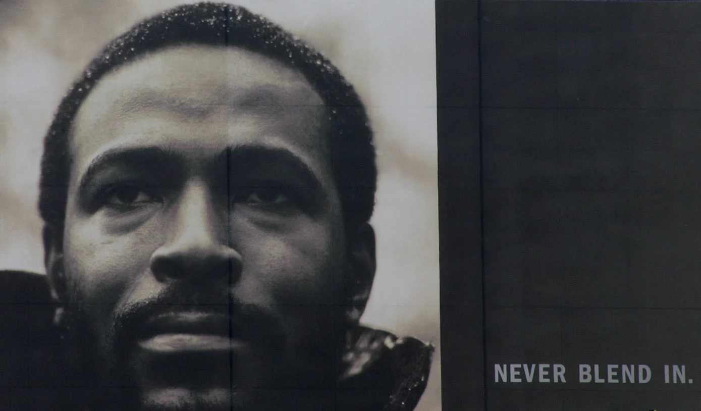 Marvin Gaye Billboard Copyright  David | bootbearwdc under CC BY 2.0