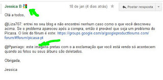 Palavras da funcionária do Google - Jéssica