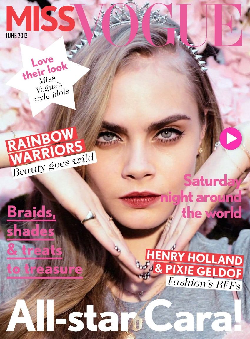 Cara Delevingne – Miss Vogue Magazine June 2013 - Magazine-Photoshoot