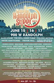 Taste Of Randolph: June 15, 16, 17