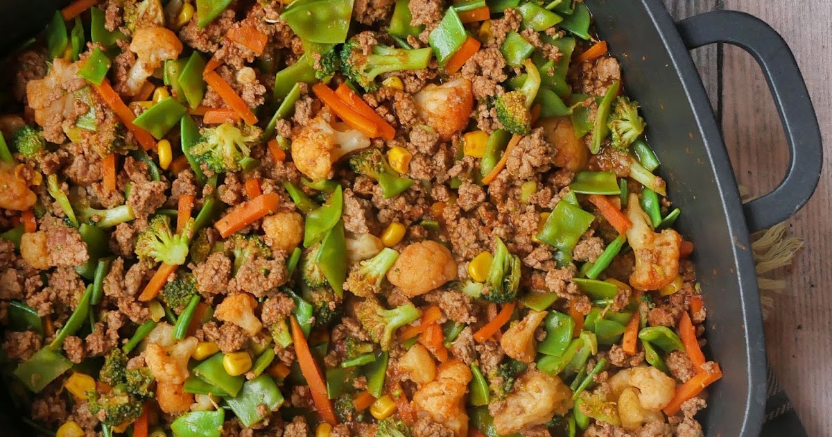 Experimente aus meiner Küche: Schnelle Reispfanne mit Hackfleisch