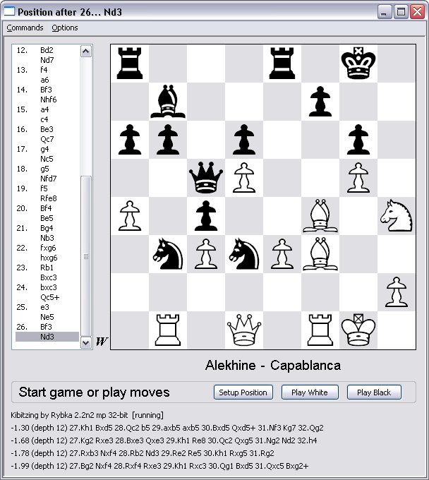 The Tarrasch Chess GUI