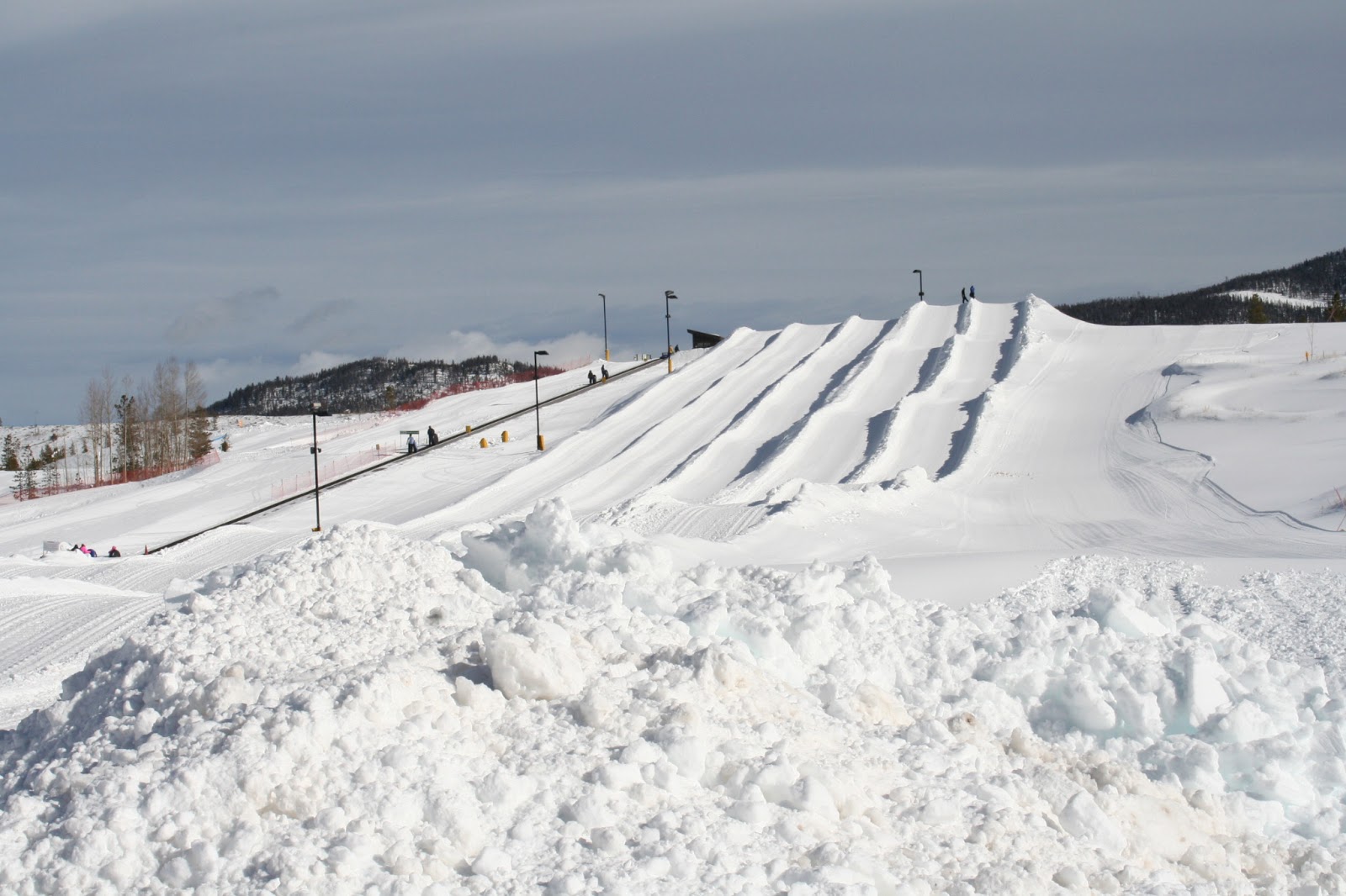 The Hiker Snowshoeing Frisco