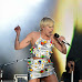 Miley Cyrus Upskirt on stage