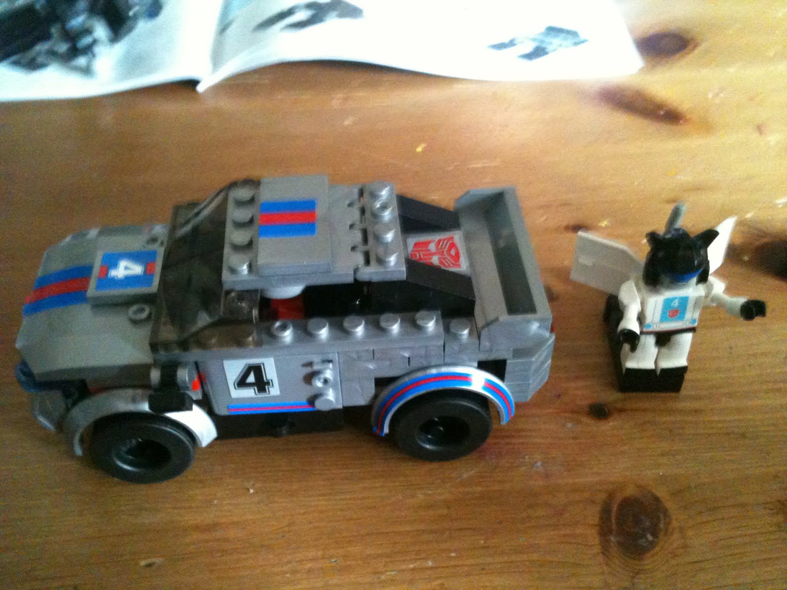 mini lego transformers jazz