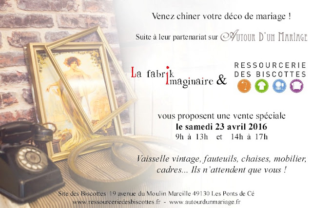 Spécial mariage à La Ressourcerie des Biscottes