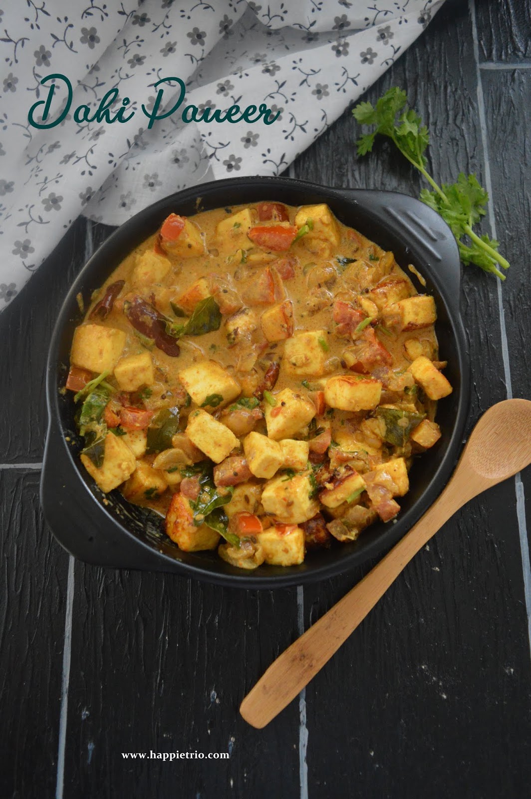 Dahi Paneer Gravy Paneer Yogurt Curry Cook with Sharmila