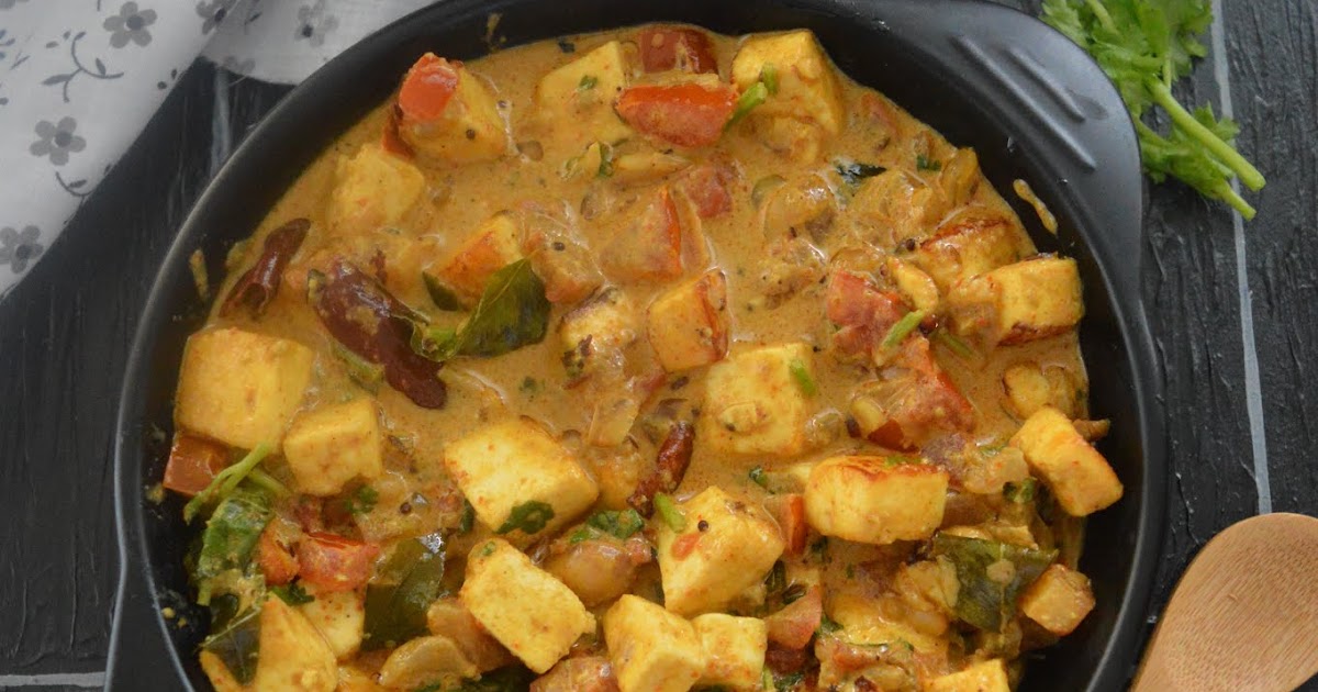 Dahi Paneer Gravy Paneer Yogurt Curry Cook with Sharmila