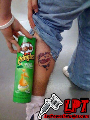 Tatuaje FAIL : Pringles