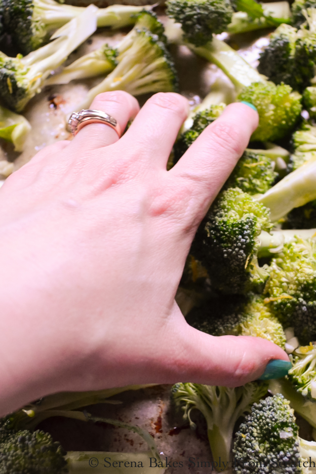 Easy Oven Roasted Broccoli Serena Bakes Simply From Scratch