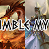 Rumble Myth Banner Mythology Logo