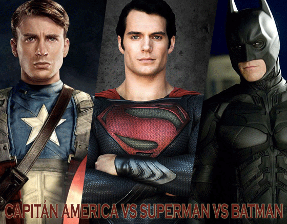 AndromedaHigh: BATMAN VS SUPERMAN VS CAPITÁN AMÉRICA!