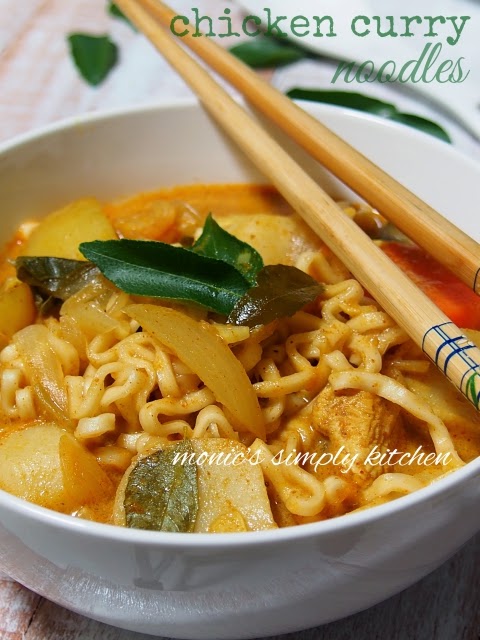 chicken curry noodles