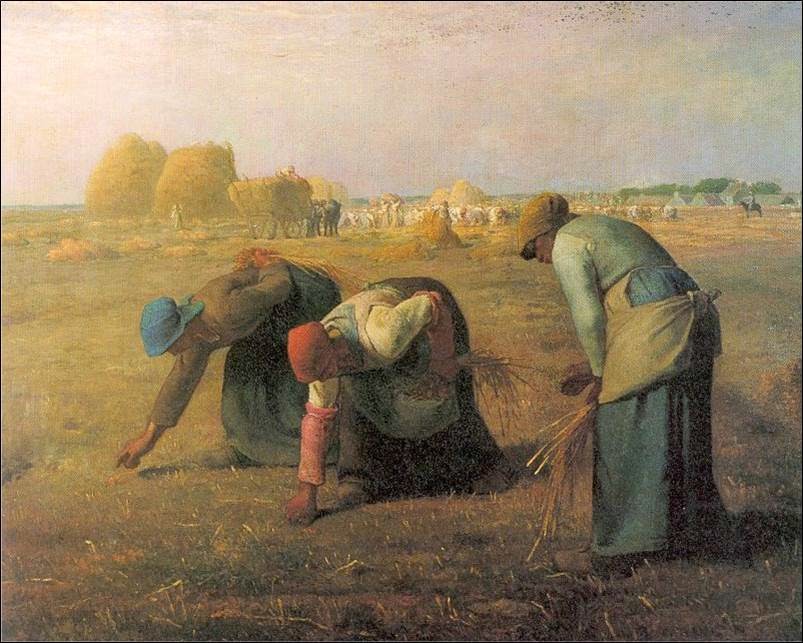 Historia del arte 2 . Comentarios: MILLET. Las Espigadoras