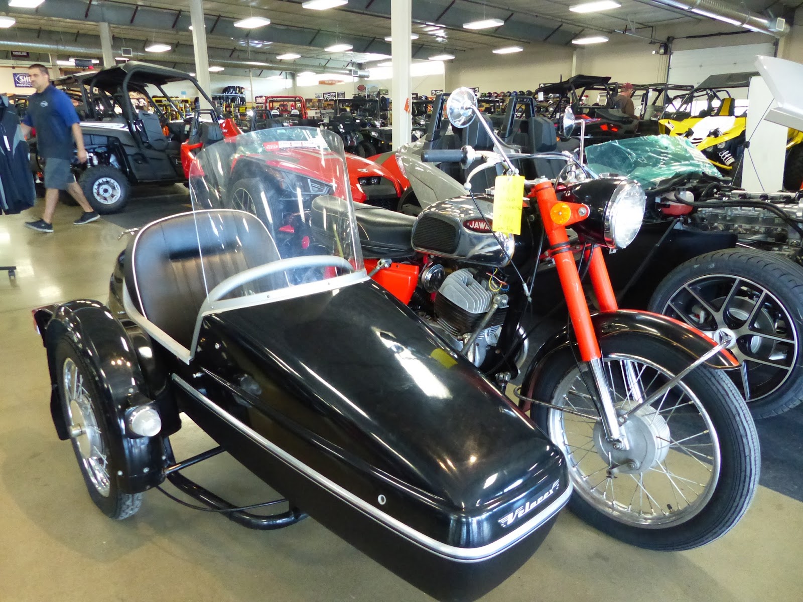 OldMotoDude 1973 JAWA California with Sidecar for sale for 4,999 at