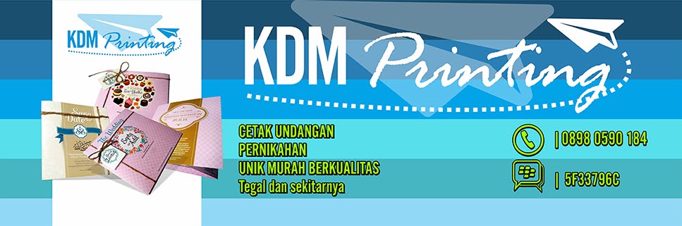 CETAK UNDANGAN PERNIKAHAN UNIK MURAH BERKUALITAS Tegal dan