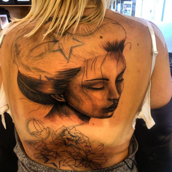 Full Back Tattoos