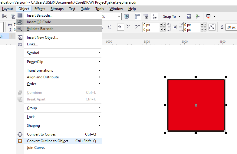 Cara Mewarnai Garis Pinggir Outline Pada Coreldraw X7